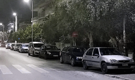 Ελευσίνα: Σε πάρκινγκ έχει μετατράπηκε o  ποδηλατόδρομος της πόλης στην οδό  Μουρίκη
