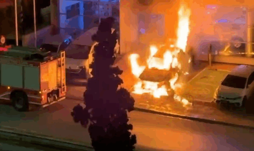 Νέα Φιλαδέλφεια: Εμπρησμός στην έκθεση αυτοκινήτων τα ξημερώματα της Δευτέρας