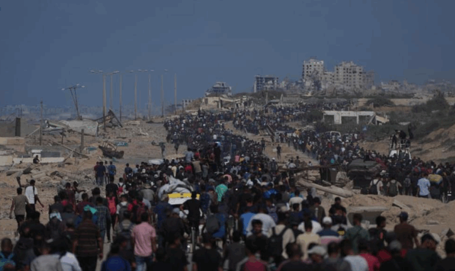 «Μετά την Εκεχειρία» Παλαιστίνιοι επιστρέφουν μετά βίας στον βορρά της Γάζας