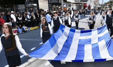 Ηράκλειο Αττικής  :  Με λαμπρότητα οι εορτασμοί για την Εθνική Επέτειο της 28ης Οκτωβρίου