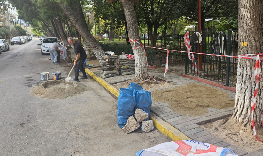 Ηράκλειο Αττικής:  Ανανεώνεται η πλατεία Μακεδονίας