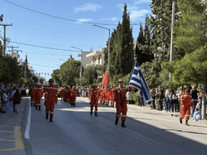 Παπάγου Χολαργός:  Με τις παρελάσεις ολοκληρώθηκαν οι εκδηλώσεις του Δήμου για την Εθνική Επέτειο της 28ης Οκτωβρίου 1940