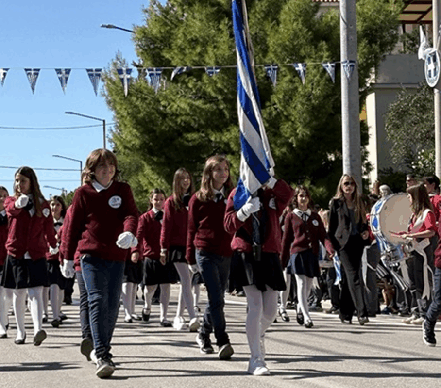 Παπάγου Χολαργός:  Με τις παρελάσεις ολοκληρώθηκαν οι εκδηλώσεις του Δήμου για την Εθνική Επέτειο της 28ης Οκτωβρίου 1940