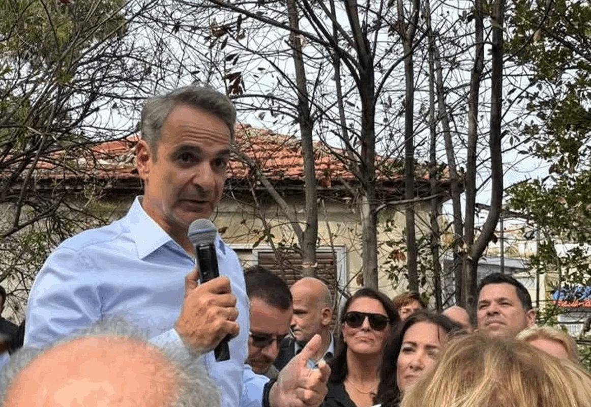 Πεντέλη: Επίσκεψη του πρωθυπουργού στην πόλη και  στην καμένη  περιοχή από την μεγάλη πυρκαγιά του 2024