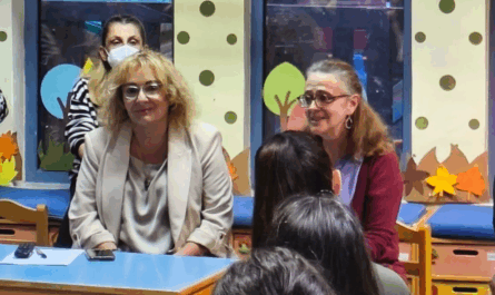 Επίσκεψη της Δημάρχου  στον 2ο Παιδικό Σταθμό Μελισσίων