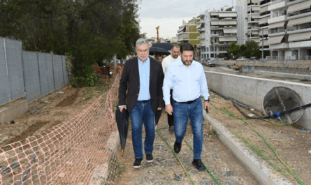 Περιφέρεια Αττικής: Στο επίκεντρο της περιφέρειας η αντιπλημυρική θωράκιση του Ιλισσού ποταμού