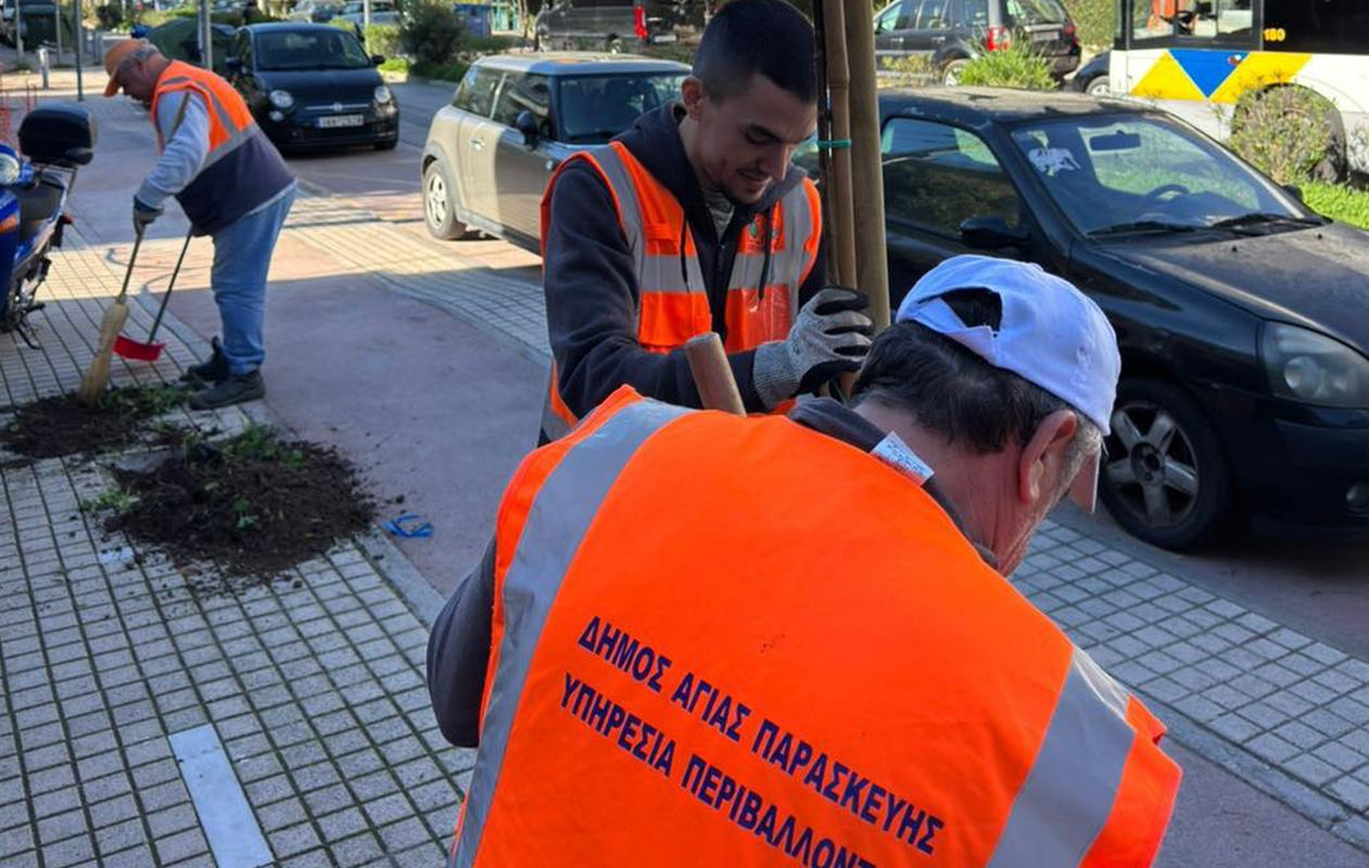Η Αγία Παρασκευή γίνεται κάθε μέρα πιο πράσινη