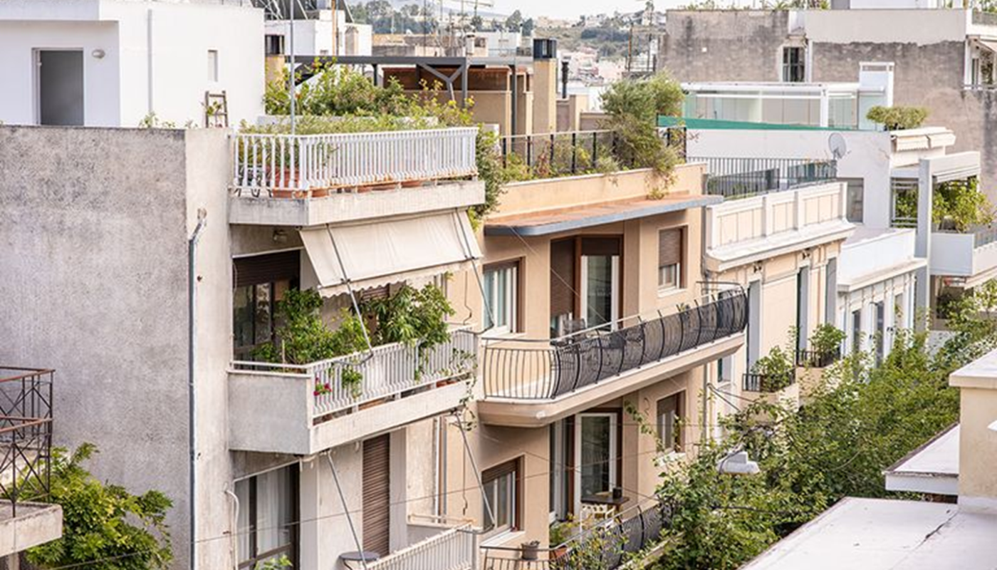 Σημαντικός αριθμός κλειστών κατοικιών στο κέντρο της Αθήνας και την Αττική