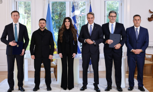 «Επίσκεψη του Ουκρανού Προέδρου Βολοντίμιρ Ζελένσκι» Η Ελλάδα γίνεται κόμβος για την προμήθεια Αμερικανικού αερίου στην Ουκρανία «Επίσκεψη του Ουκρανού Προέδρου Βολοντίμιρ Ζελένσκι» Η Ελλάδα γίνεται κόμβος για την προμήθεια Αμερικανικού αερίου στην Ουκρανία