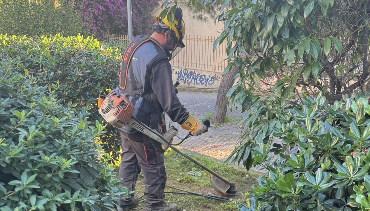 Νέο Ηράκλειο:  Φροντίδα και αναβάθμιση του πάρκου στην Οδό Σωκράτους