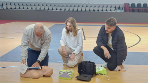 Κηφισιά: Το  Ζηρίνειο Στάδιο απέκτησε έναν νέο αυτόματο εξωτερικό απινιδωτή