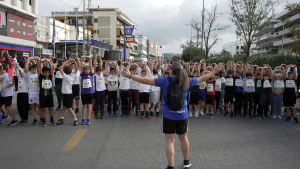 Χαλάνδρι:  Εντυπωσιακή η συμμετοχή των μαθητών του Χαλανδρίου στον αγώνα δρόμου επί της Μαραθώνιας Διαδρομής