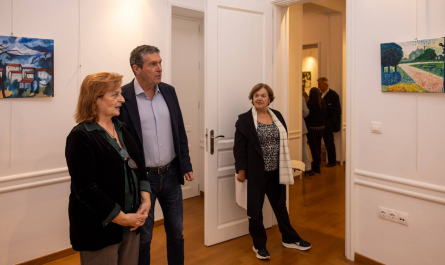 Μαρούσι: Εγκαινιάστηκε η έκθεση ζωγραφικής της εικαστικού Χρυσάνθης Ζάρρα-Σωτηροπούλου
