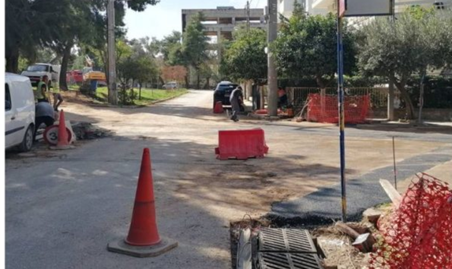 Μαρούσι: Σε εξέλιξη το έργο της αντιπλημμυρικής θωράκισης της Αγίας Φιλοθέης