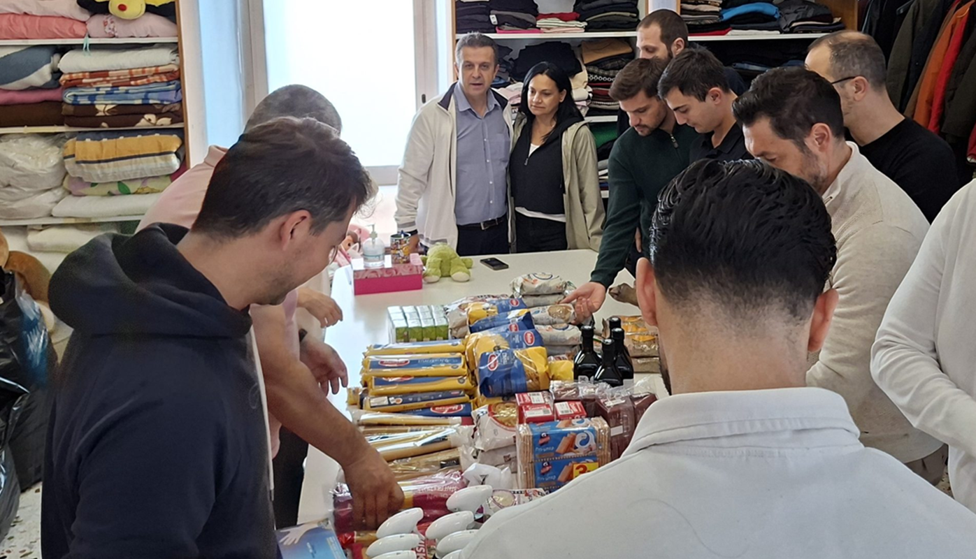 Δράση προσφοράς από την εταιρεία Ebury Hellas στο Κοινωνικό Παντοπωλείο του Δήμου Αμαρουσίου