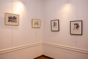 Μαρούσι: Εγκαινιάστηκε η έκθεση ζωγραφικής της εικαστικού Χρυσάνθης Ζάρρα-Σωτηροπούλου