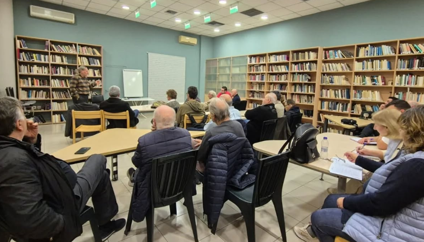 Σειρά διαλέξεων  για την κβαντική θεωρία  στη Δημοτική Βιβλιοθήκη του Δήμου Νέας Ιωνίας