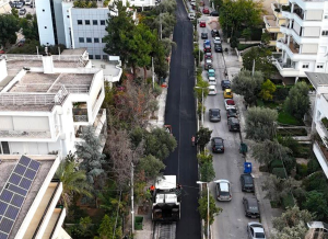 Μαρούσι: Ολοκληρώθηκε η ανακατασκευή οδοστρώματος σε σημαντικό τμήμα της οδού Νεαπόλεως