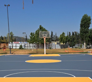 Παλλήνη: Εργασίες αναβάθμισης στο ανοιχτό γήπεδο μπάσκετ στο Αθλητικό Κέντρο του Δήμου