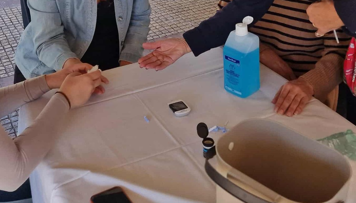 «Παγκόσμια ημέρα Σακχάρου» Δράση ενημερώσεις και μέτρησης Σακχάρου του συλλόγου Πελοποννησίων