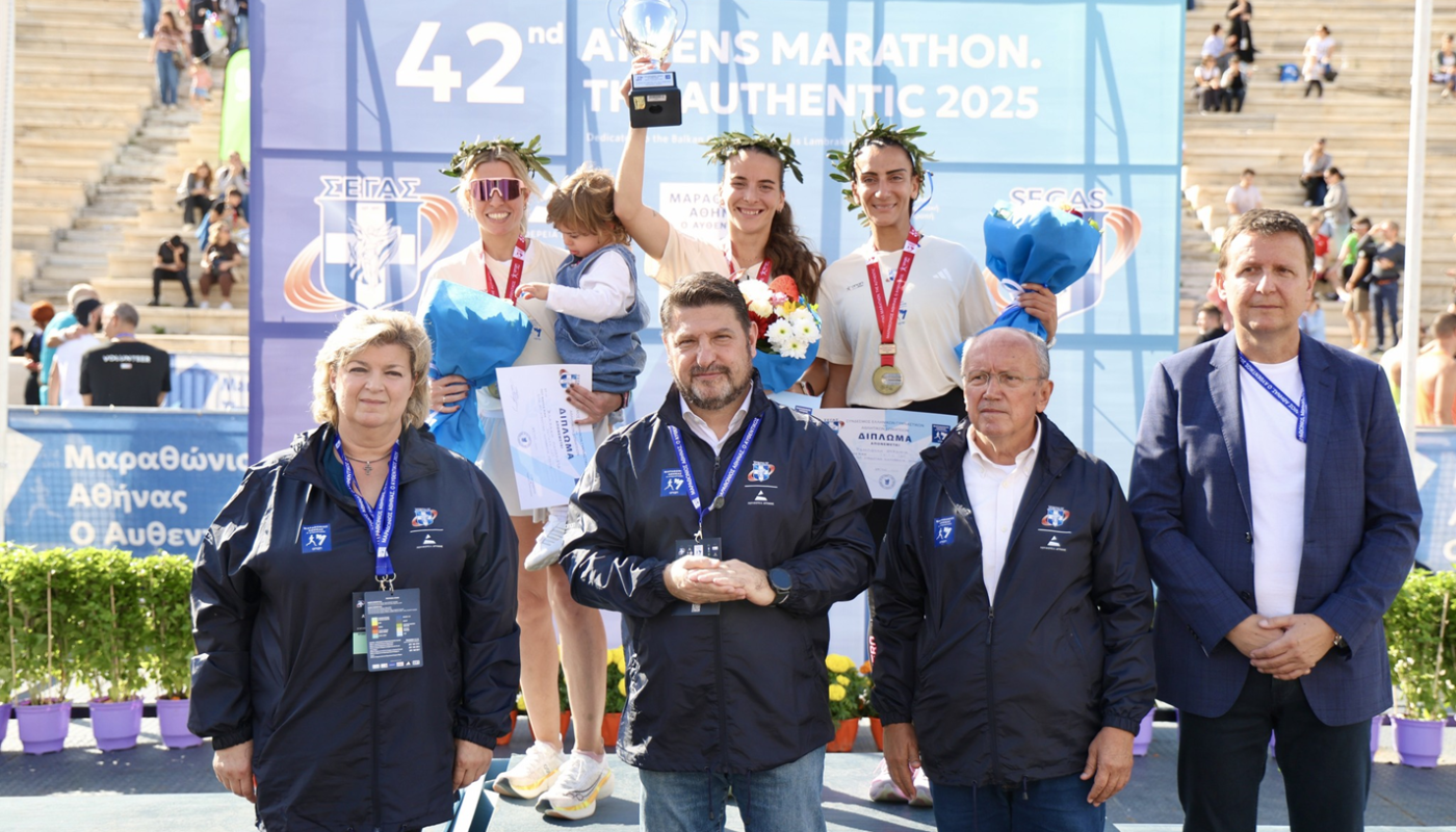 «42ου Αυθεντικός  Μαραθώνιος» Ο Περιφερειάρχης στην έναρξη και την απονομή μεταλλίων της ιστορικής αθλητικής διοργάνωσης