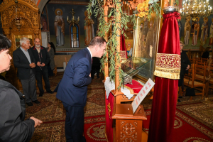 Ο Δήμος Λυκόβρυσης Πεύκης υποδέχθηκε τα Ι. Λείψανα των Αγίων Ραφαήλ, Νικολάου και Ειρήνης