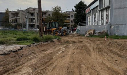 Ολοκληρώνεται η διάνοιξη της οδού Νίκης και προχωρά η δωρεά για νέα αθλητική εγκατάσταση