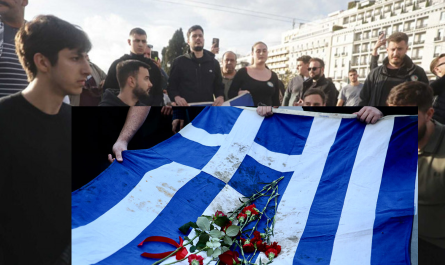 «Τιμή και Μνήμη στο Σύνταγμα» Φόρος στα Θύματα των Τεμπών