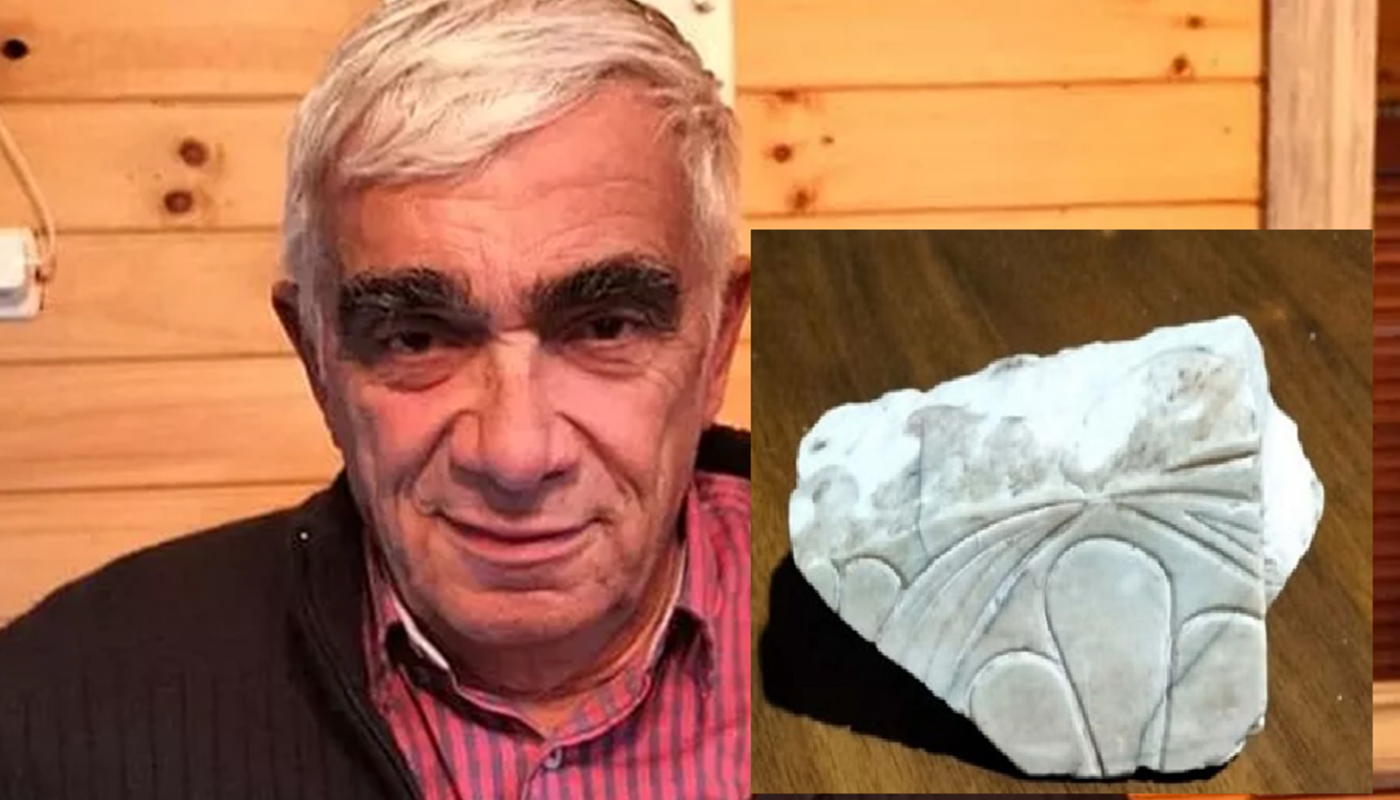 Επιστροφή Θραύσματος Ακρόπολης από τη Χιλή "Η Χειρονομία του Ενρίκο Τόστι-Κρότσε"