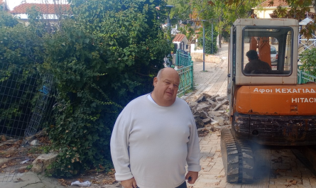 Πεντέλη: Σημαντικό έργο αποκατάστασης των κατεστραμμένων τσιμέντοδρόμων στη Νέα Πεντέλη
