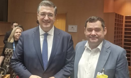 Ο Πρόεδρος και ο Διευθύνων Σύμβουλος της ΕΕΤΑΑ στο Ευρωπαϊκό Κοινοβούλιο