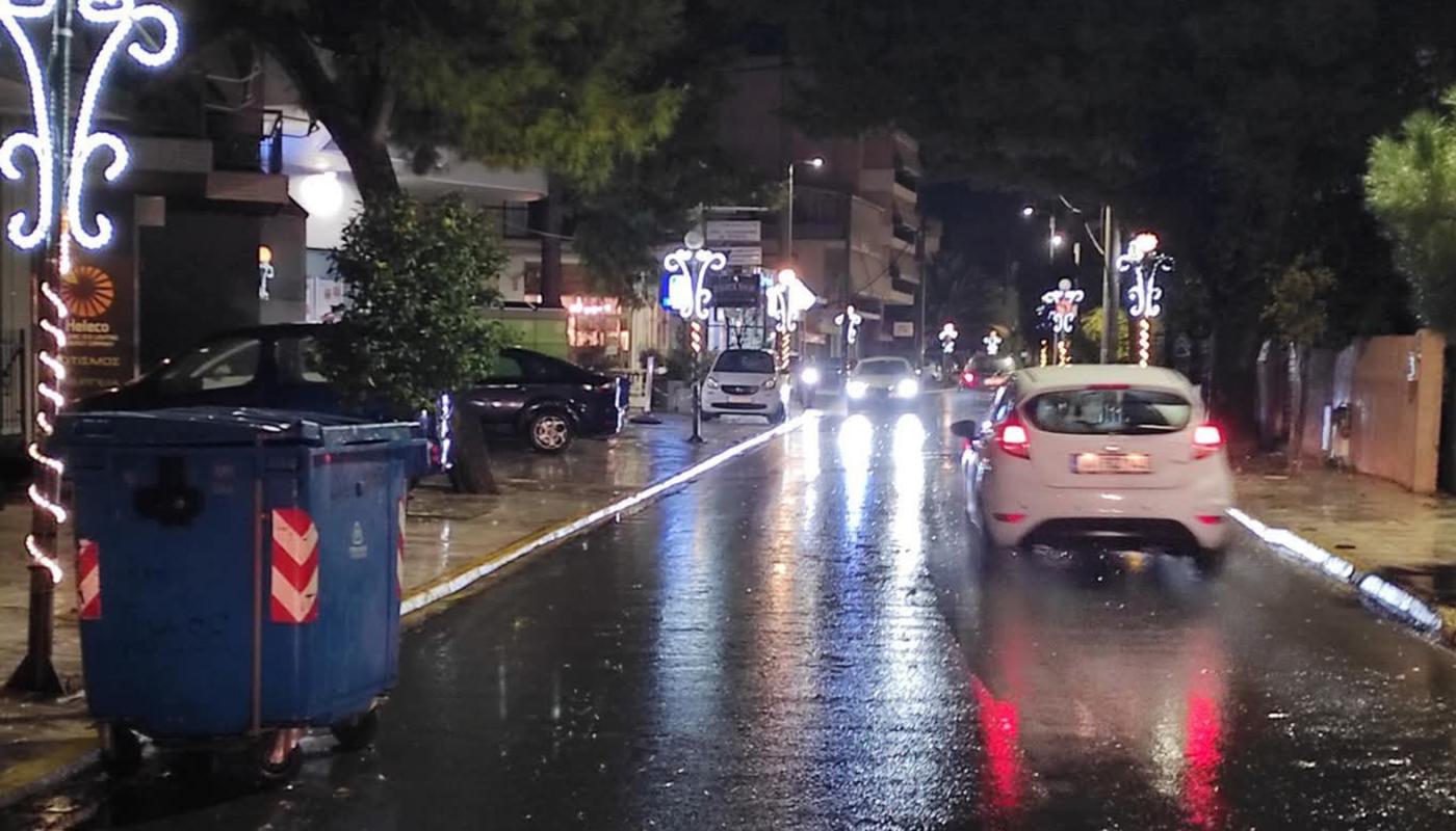 Κακοκαιρία "Byron": Ήρεμη η νύχτα στο Νέο Ηράκλειο Αττικής, με τον Δήμο σε διαρκή επιφυλακή