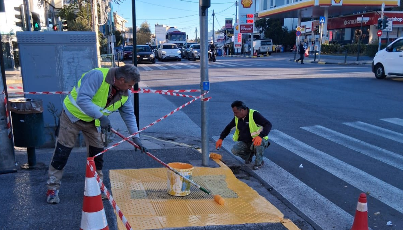 Κηφισιά: Παρεμβάσεις από τα τεχνικά συνεργεία του Δήμου σε κεντρικούς κόμβους της πόλης
