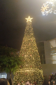 Μαρούσι: Λαμπερή φωταγώγηση του Χριστουγεννιάτικου Δέντρου με την Κατερίνα Λιόλιου