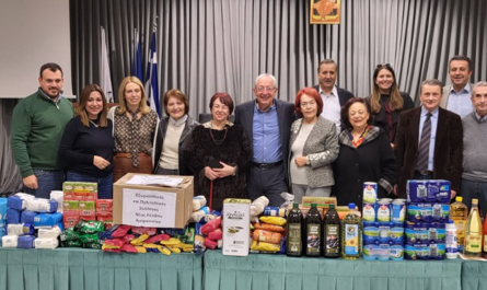 Μαρούσι: Προσφορά του  Εξωραϊστικού και Πολιτιστικού Συλλόγου Αμαρουσίου στο Κοινωνικό Παντοπωλείο