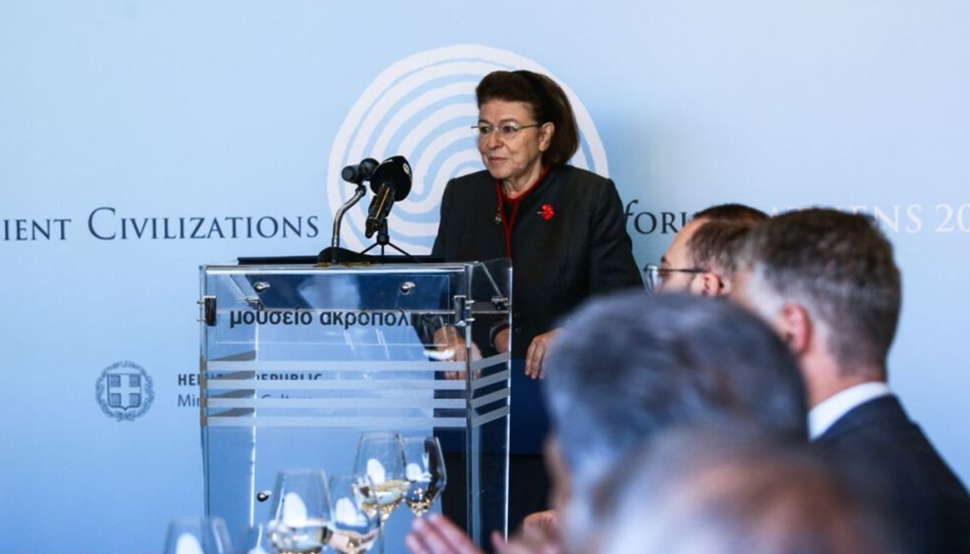 «Η Μενδώνη στο Φόρουμ Αρχαίων Πολιτισμών» Η Επανένωση των Γλυπτών του Παρθενώνα, Ζωτική Προτεραιότητα