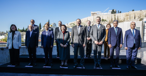 «Η Μενδώνη στο Φόρουμ Αρχαίων Πολιτισμών» Η Επανένωση των Γλυπτών του Παρθενώνα, Ζωτική Προτεραιότητα «Η Μενδώνη στο Φόρουμ Αρχαίων Πολιτισμών» Η Επανένωση των Γλυπτών του Παρθενώνα, Ζωτική Προτεραιότητα