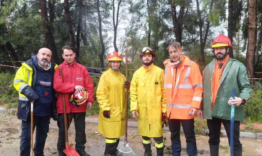 Παπάγου Χολαργού: Συντονισμένη αντιμετώπιση της κακοκαιρίας “Byron” από όλες τις υπηρεσίες και τους εθελοντές