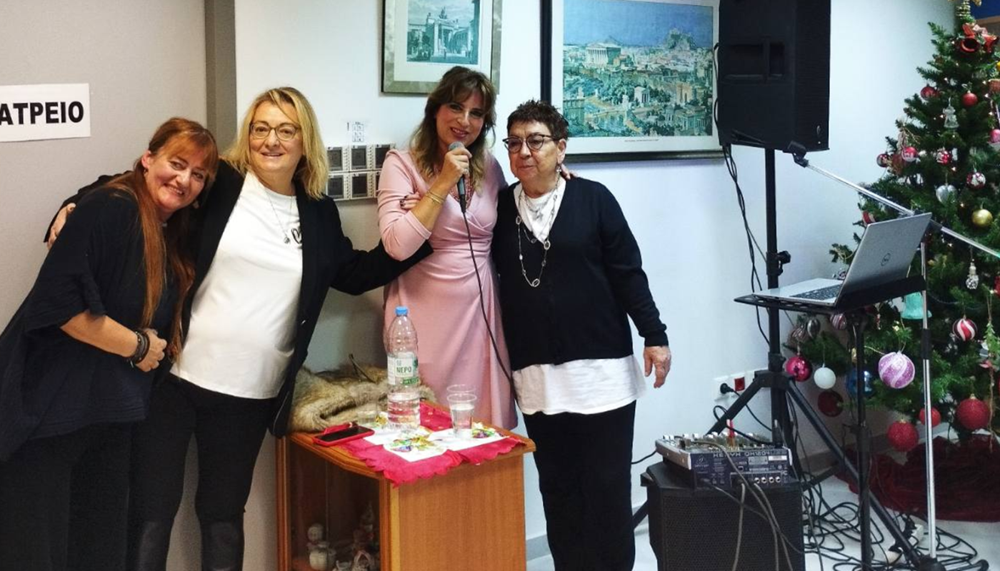 Ζεστασιά και Μελωδίες στο ΚΑΠΗ Πεντέλης: Στολίζοντας το Δέντρο της Χαράς