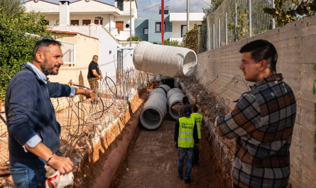 Σαρωνικός: Ολοκληρώθηκε η πρώτη φάση του αντιπλημμυρικού έργου στον Βόντα Αναβύσσου