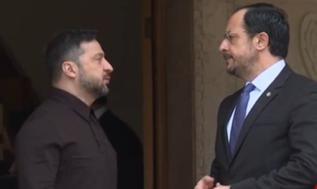  Συνάντηση Χριστοδουλίδη - Ζελένσκι στη Λευκωσία