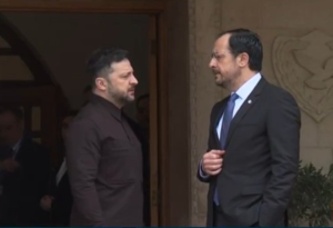  Συνάντηση Χριστοδουλίδη - Ζελένσκι στη Λευκωσία