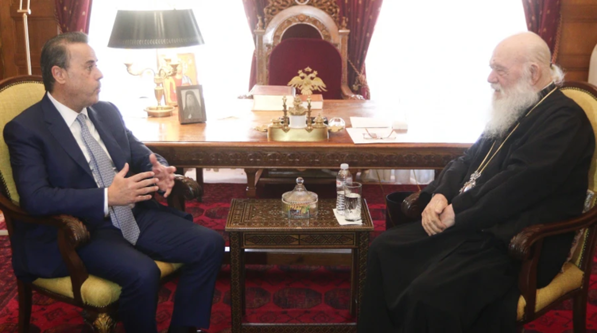 Συνάντηση Παπασταύρου με τον Αρχιεπίσκοπο Ιερώνυμο: «Στο επίκεντρο η δημιουργία πρότυπου κέντρου για ασθενείς με άνοια»