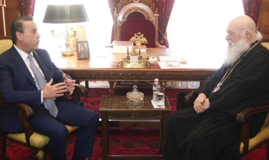 Συνάντηση Παπασταύρου με τον Αρχιεπίσκοπο Ιερώνυμο: «Στο επίκεντρο η δημιουργία πρότυπου κέντρου για ασθενείς με άνοια»