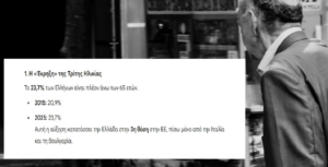 Η Ελλάδα σε «Γκρίζο Φόντο»: Η Ακτινογραφία της Δημογραφικής Κατάρρευσης Η Ελλάδα σε «Γκρίζο Φόντο»: Η Ακτινογραφία της Δημογραφικής Κατάρρευσης