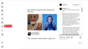 Bonnie Blue: Ανακοίνωσε εγκυμοσύνη μετά από αμφιλεγόμενο «challenge» με 400 άνδρες