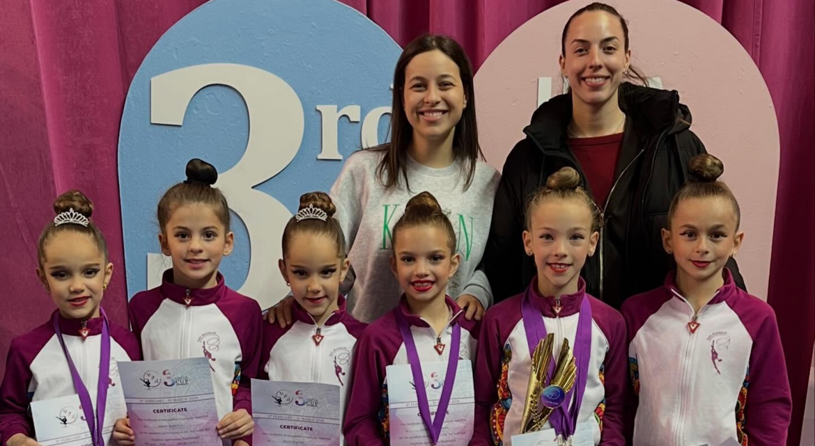 Θριαμβευτική παρουσία του ΓΑΣ Πεντέλης στο Διεθνές Τουρνουά Ρυθμικής Γυμναστικής «Ira Creta Cup»!