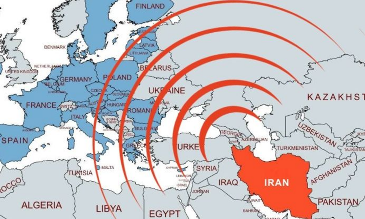 Προειδοποίηση από την Ισραηλινή Πρεσβεία: Οι ιρανικοί πύραυλοι «σημαδεύουν» την Ευρώπη